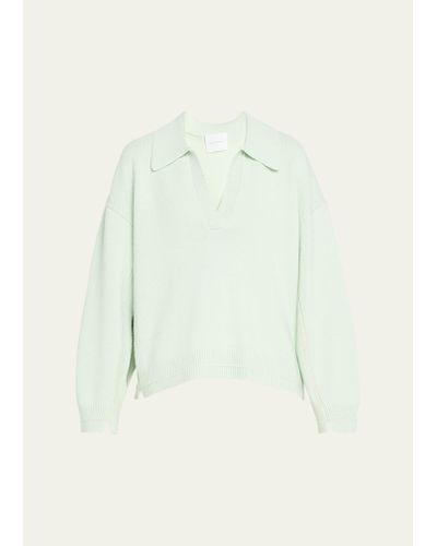 Maria McManus Jersey Collar Cashmere Sweater - Green