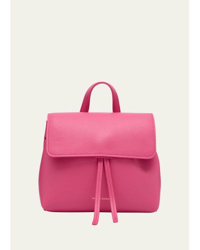 Mansur Gavriel Lady Mini Soft Leather Messenger Bag - Pink