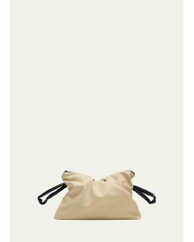 Kassl Pouch Canvas Clutch Bag - Natural