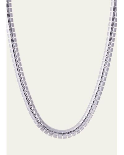 Sidney Garber 18k White Gold Ophelia Necklace