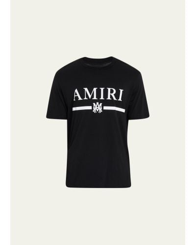 Amiri Ma Bar Logo T-shirt - Black