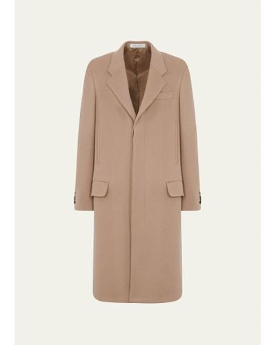 Gabriela Hearst Slade Double-face Recycled Cashmere Overcoat - Natural