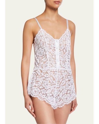 Cosabella Giulia Modal and Lace Sleep Romper