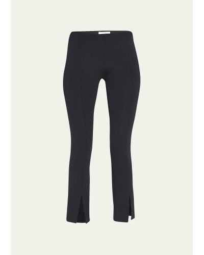 The Row Thilde Slit-front Skinny Pants - Blue