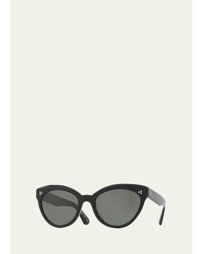 Oliver Peoples Roella Polarized Cat-eye Sunglasses - Gray