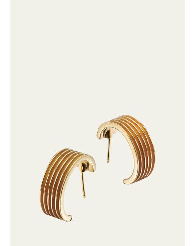 Futura Jewelry Amal Hoop Earrings - Natural