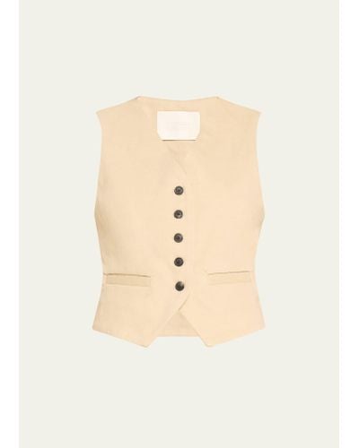 Citizens of Humanity Sierra Tailored Vest - Natural