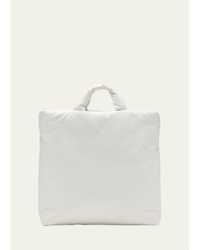 Kassl Medium Pillow Oil Tote Bag - Natural