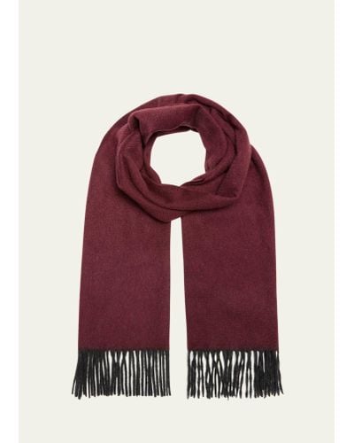 Kiton Cashmere Scarf - Red