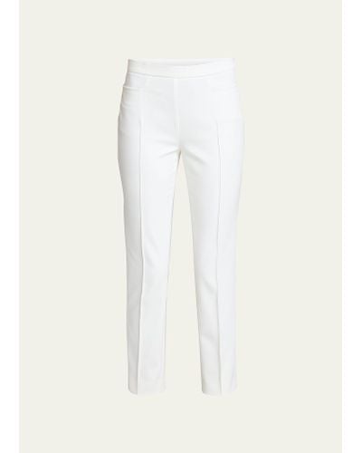 Akris Punto Franca Techno-cotton Pants - White