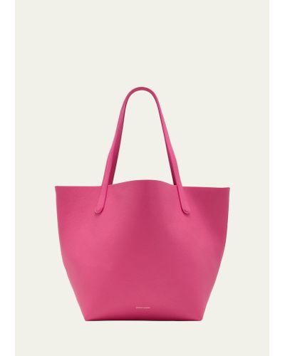 Mansur Gavriel Everyday Soft Leather Tote Bag - Pink