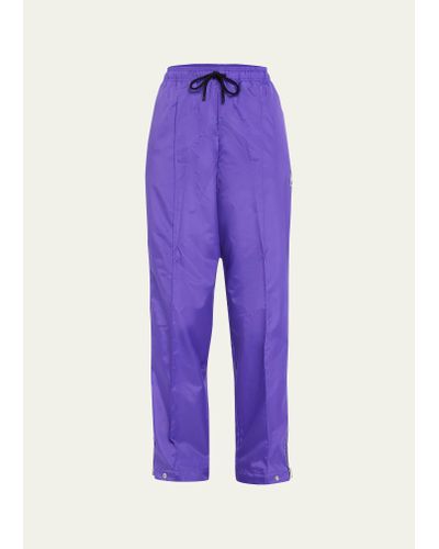 Moncler Genius Drawstring Pants - Purple