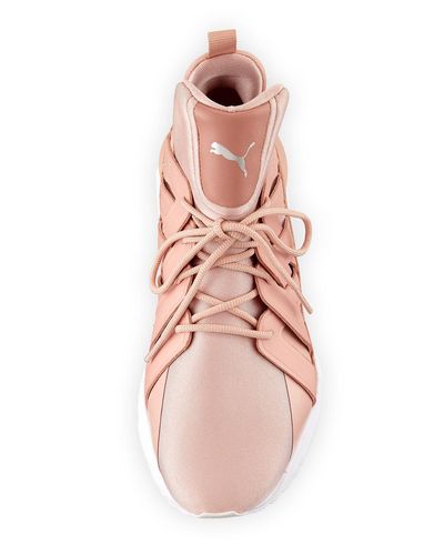 puma muse echo satin white