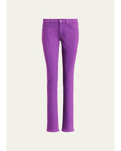 Ralph Lauren Collection 160 Slim-leg Denim Jeans - Pink