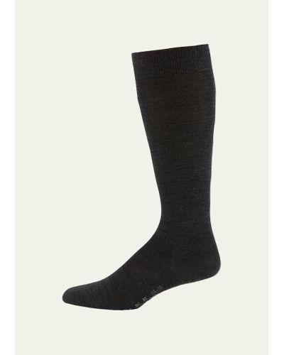 FALKE Wool-blend Knee-high Socks - Black