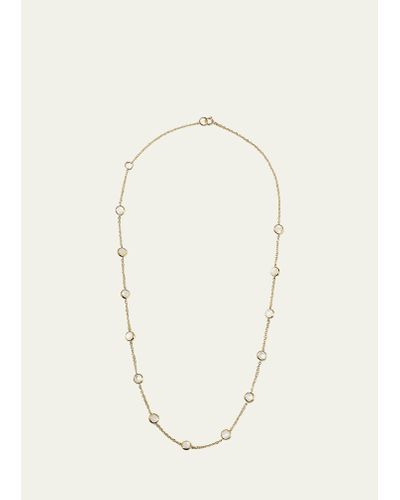 Ippolita 13-stone Station Necklace In 18k Gold - Natural