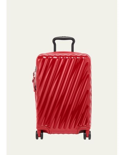 Tumi International Expandable 4-wheel Carry On Luggage - Red