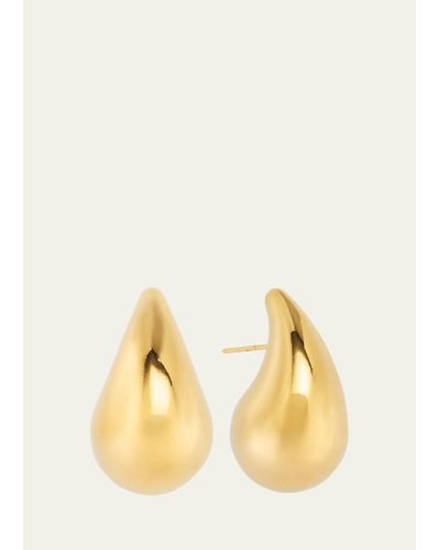 Ben-Amun Gold Olar Teardrop Earrings - Natural