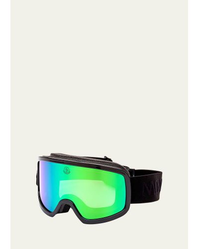Moncler Terrabeam Snow Goggles - Green