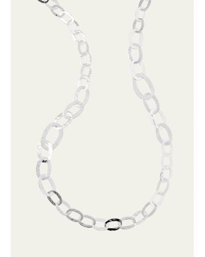 Ippolita Roma Links Long Chain Necklace In Sterling Silver - White