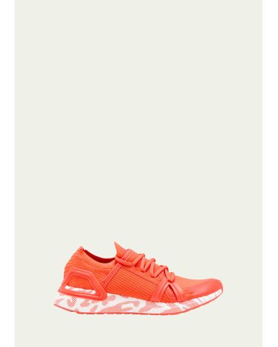 adidas By Stella McCartney Ultraboost 20 Graphic-sole Sneaker Sneakers - Red