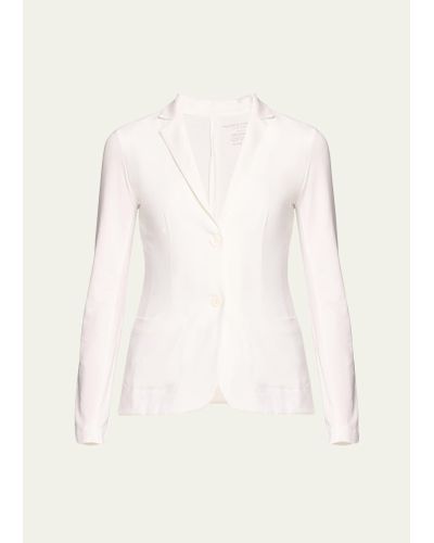 Majestic Filatures Two-button Blazer - Natural