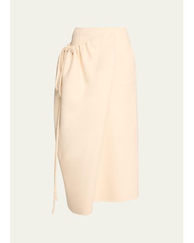 The Row Silon Cashmere-blend Maxi Skirt - Natural