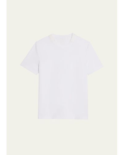 Helmut Lang Cotton Strap T-shirt - White