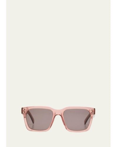 Celine Triomphe Pilot Metal Sunglasses - Pink
