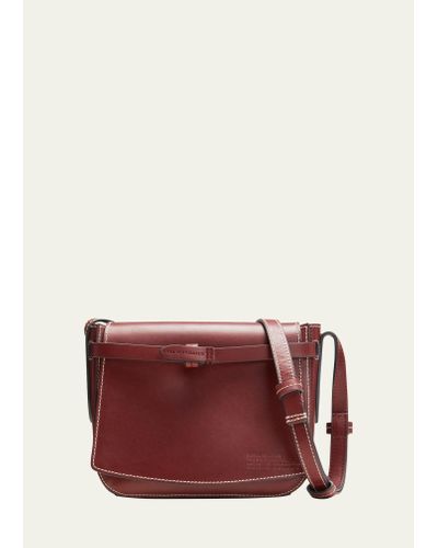 Anya Hindmarch Return To Nature Compostable Leather Crossbody Bag - Red