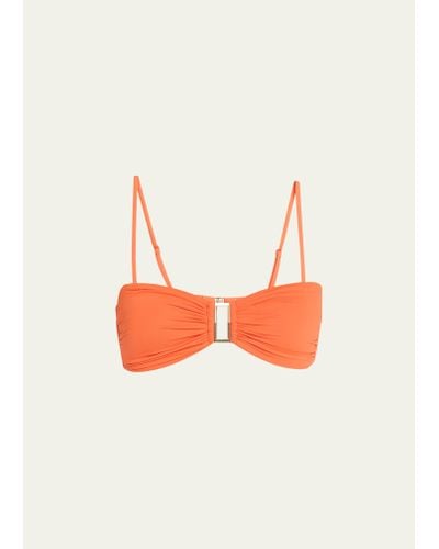 Melissa Odabash Spain Bikini Top - Orange