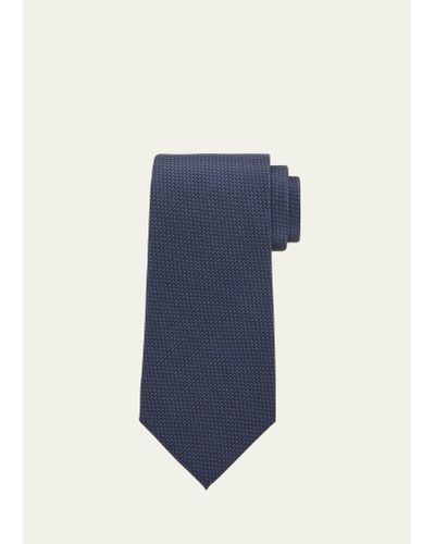 Ralph Lauren Mini T-pattern Tie - Blue