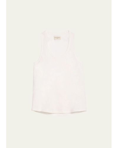 Officine Generale Tatia Linen Tank Top - Natural