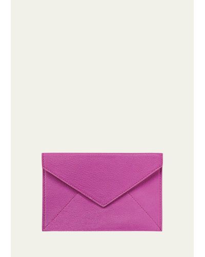 Graphic Image Medium Envelope Card Case - Purple