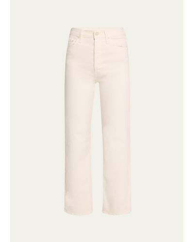 Mother The Tripper Ankle Jeans - Natural