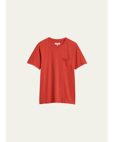 Rag & Bone Miles Principal Jersey T-shirt - Red