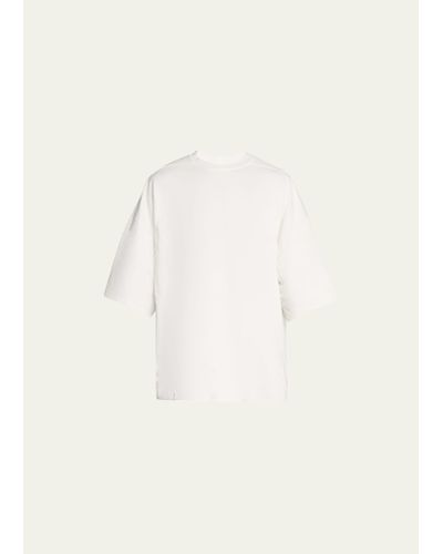 Rick Owens Tommy Oversized T-shirt - Natural