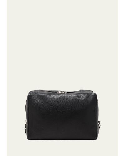 Givenchy Pandora Medium Leather Crossbody Bag - Black