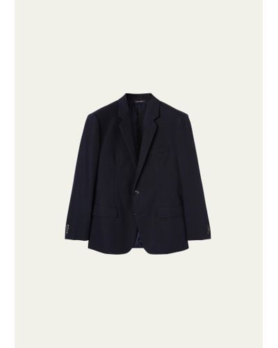 Loro Piana Cotton-wool Modern Fit Suit - Blue