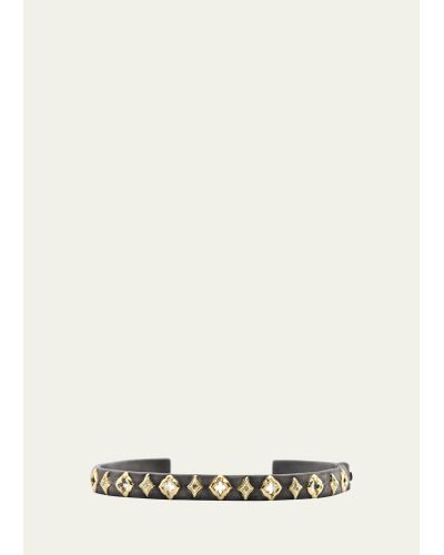 Armenta Old World Open Scroll Kick Cuff - Natural