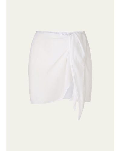 Anemos The Wrap Mini Coverup Skirt - White
