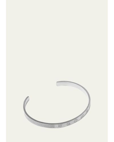 Tateossian Hallmark Bangle Bracelet - Natural