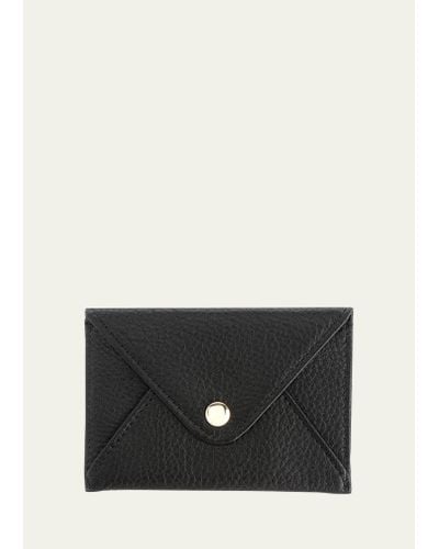 ROYCE New York Envelope Style Business Card Holder - Black