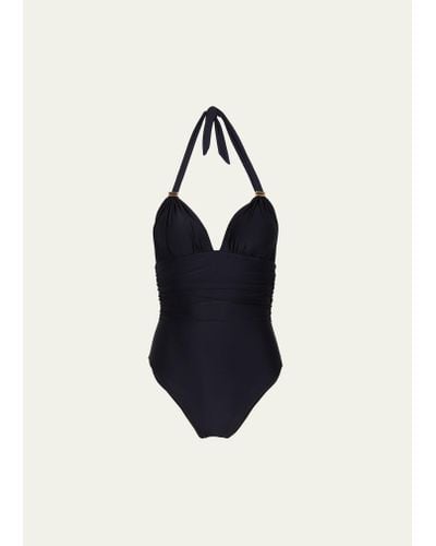ViX Bia One-piece Swimsuit - Blue