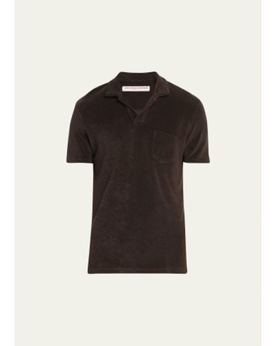Orlebar Brown Terry Towelling Polo Shirt - Multicolor