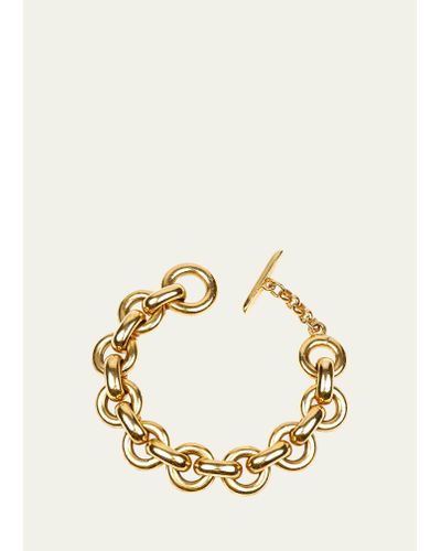 Ben-Amun Round-Link Chain Bracelet - Metallic
