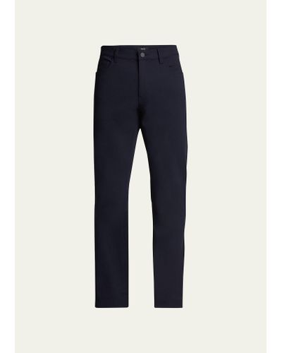 Theory Raffi Pants In Neoteric Twill - Blue