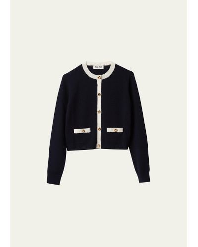 Miu Miu Cardigans for Women | Online Sale up to 33% off | Lyst