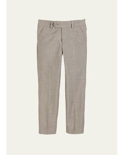 Appaman Slim Suit Pants - Gray