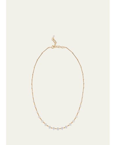Fernando Jorge Sequence Necklace In Yellow Gold And Diamonds - Natural